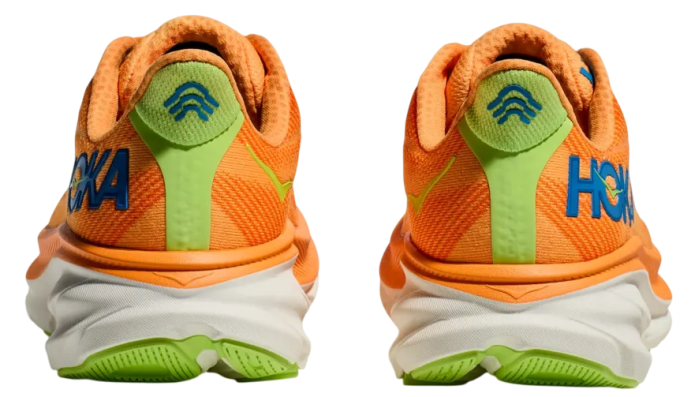 Кроссовки Hoka M CLIFTON 9 Solar Flare/Lettuce