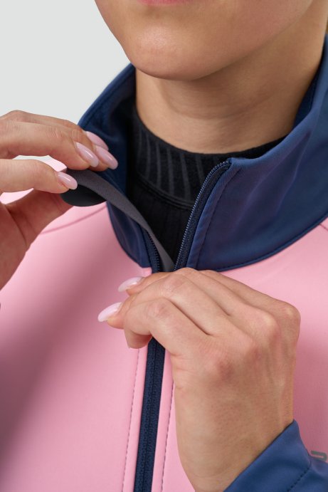 Тренировочная куртка Nordski Pro 2.0 Candy Pink/Blue W NSW621912