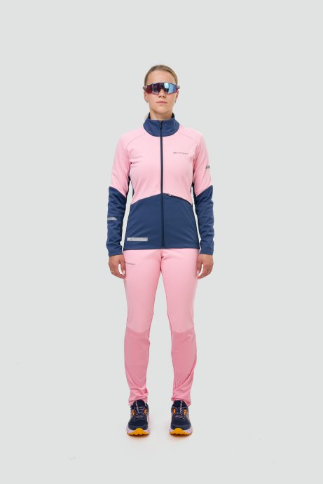 Тренировочная куртка Nordski Pro 2.0 Candy Pink/Blue W NSW621912