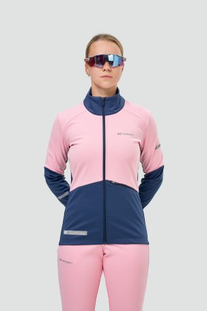 Тренировочная куртка Nordski Pro 2.0 Candy Pink/Blue W NSW621912