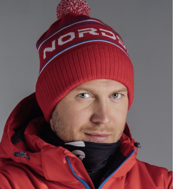 Шапка Nordski Stripe Red Rus NSV470902