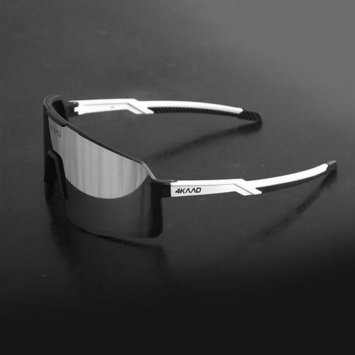 Очки 4KAAD BEAT RACE, бел./черн. оправа, 1 доп. линза