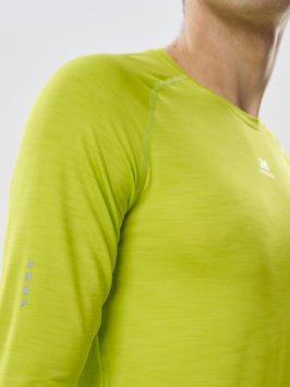 Футболка Nordski Pro Lime с длинным рукавом NSM426180