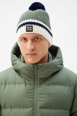 Шапка Bivium "Арех" зеленый_синий