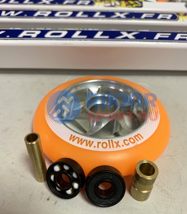 ЛЫЖЕРОЛЛЕРЫ ROLL`X SKATE TEAM EDITION оранж колеса, керам.подшипники