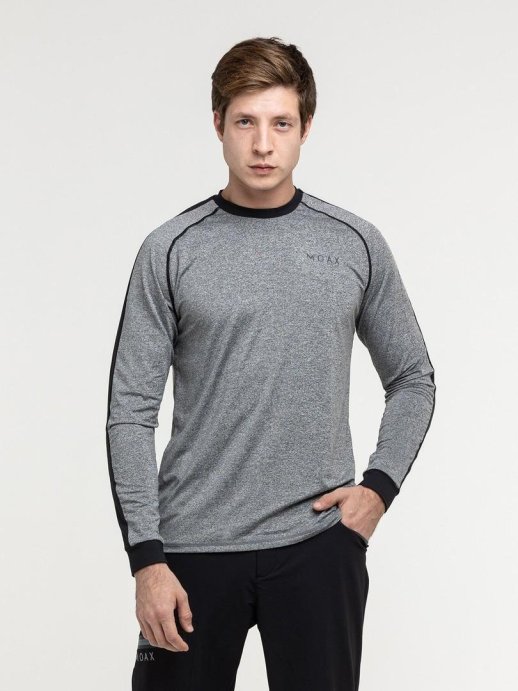 Термокофта Uhta Crew муж. MX2363/10104 серый меланж