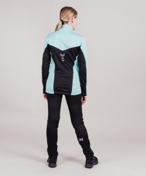 Костюм разминочный Nordski Jr. Base Mint/Black NSJ817880
