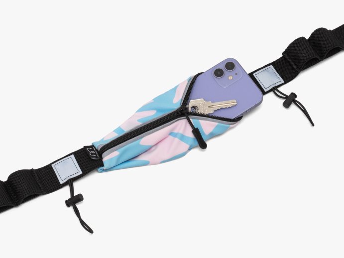 Сумка Enklepp Run Belt Fast (zig zag pink)