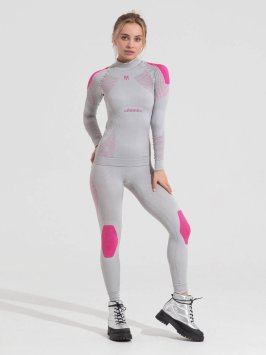Термобелье V-MOTION ALPINESPORTS Женский ASW Серебристый