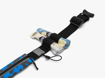 Сумка Enklepp Run Belt Fast (black flowers blue)