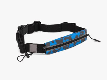 Сумка Enklepp Run Belt Fast (black flowers blue)