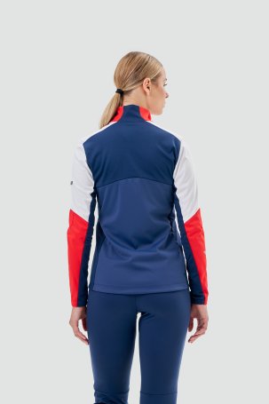 Тренировочная куртка Nordski Pro 2.0 White/Red/Blue W NSW621391