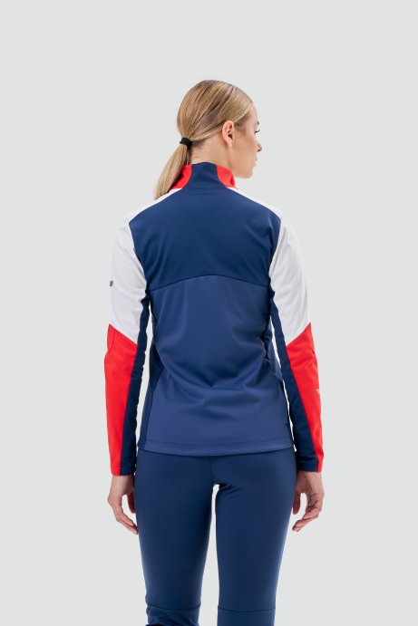 Тренировочная куртка Nordski Pro 2.0 White/Red/Blue W NSW621391