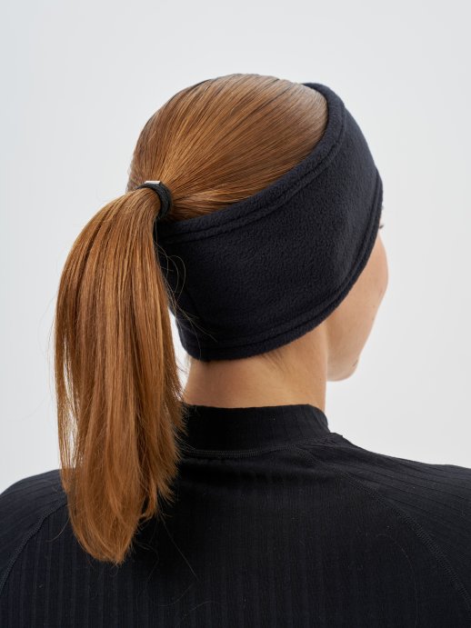 Повязка Nordski Fleece Warm Black NSV722100