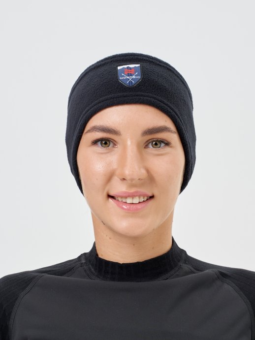 Повязка Nordski Fleece Warm Black NSV722100