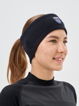 Повязка Nordski Fleece Warm Black NSV722100