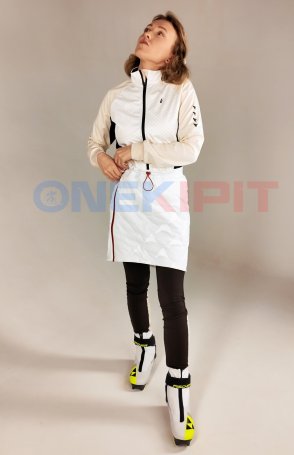 Юбка утепленная Bivium ФЛГР жен. &quot;Комфорт 2.0&quot; цвет белый