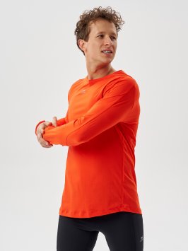 Футболка Nordski Upcast Orange с длинным рукавом NSM253103