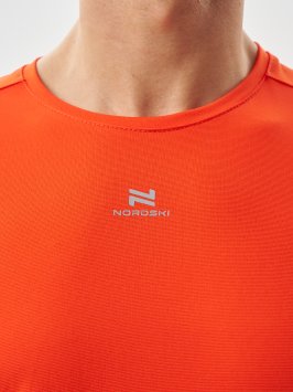 Футболка Nordski Upcast Orange с длинным рукавом NSM253103