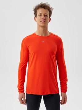Футболка Nordski Upcast Orange с длинным рукавом NSM253103