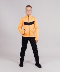 Костюм разминочный Nordski Jr. Base Orange/Black NSJ817257
