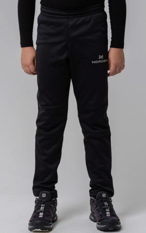 Костюм разминочный Nordski Jr. Base Orange/Black NSJ817257