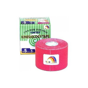 Temtex Kinesiology 5 см х 5 м розовый Корея.