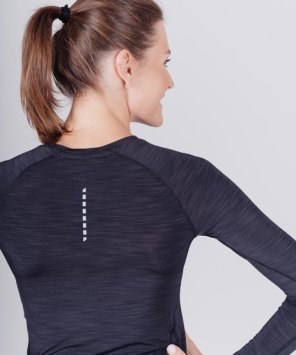 Футболка Nordski Pro Black W с длинным рукавом  NSW427100