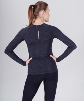 Футболка Nordski Pro Black W с длинным рукавом  NSW427100