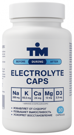 Капсулы TIM Electrolyte Caps 30шт.