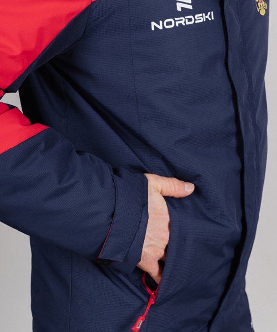 Куртка Nordski Mount Dark Blue/Red NSM434710