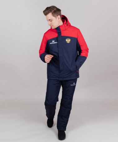 Куртка Nordski Mount Dark Blue/Red NSM434710