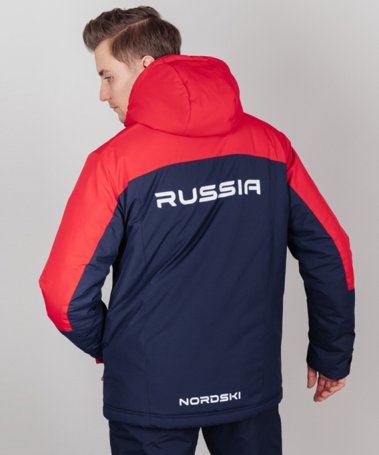Куртка Nordski Mount Dark Blue/Red NSM434710