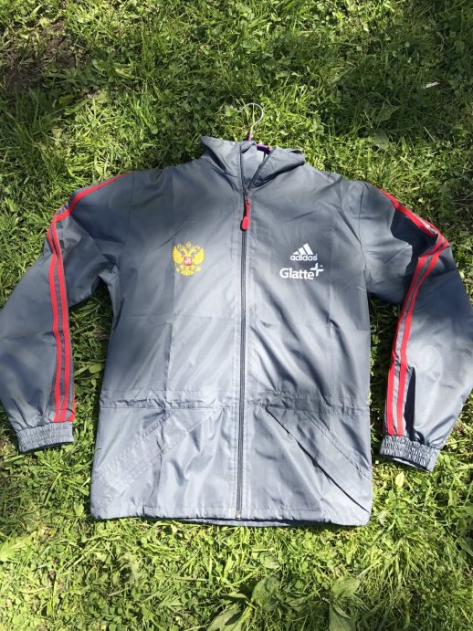 Ветровка Россия серая