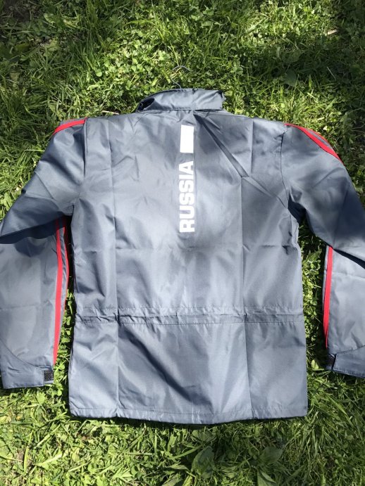 Ветровка Россия серая