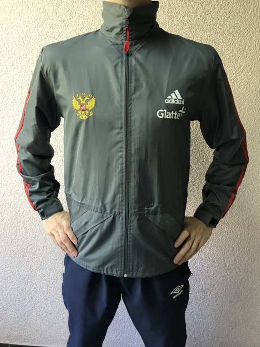 Ветровка Россия серая