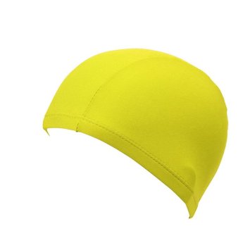 Шапочка для плавания Swimming Cap полиэстер (Желтая)