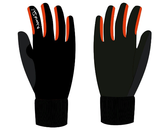 перчатки NORDSKI ACTIV BLACK/RED WS NSJ138190 в Твери