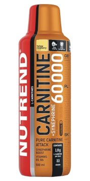 Карнитин 60000+Синефрин/Carnitine 60000+Synephrine NUTREND 500мл. (Жёлтая малина)