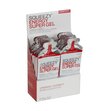 Гель энергетический ENERGY SUPER GEL squeezy 12 штук*33гр.
