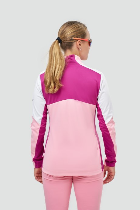 Тренировочная куртка Nordski Pro 2.0 White/Candy Pink/Fuchsia W NSW621393