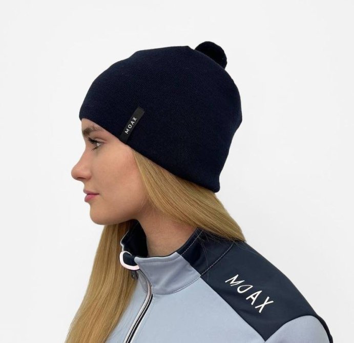 Шапка MOAX Tradition 46574M/75100 темно-синий 56 в Твери