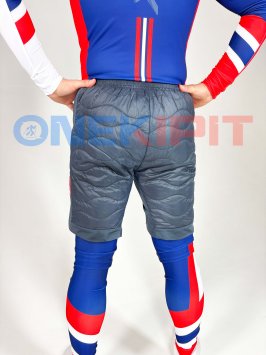 Шорты утепленные Bivium ФЛГР муж. "Комфорт 3.0" графитовый