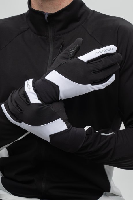 Перчатки Nordski Pro Black/White NSU327112