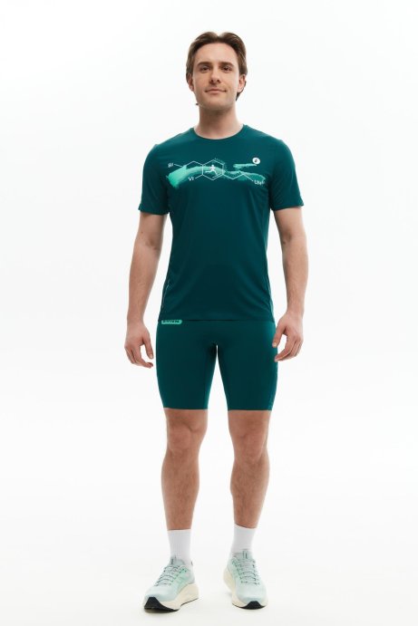 Шорты (спринтерки) Bivium Спринт 3.0 муж. сине-зеленый в Санкт-Петербурге