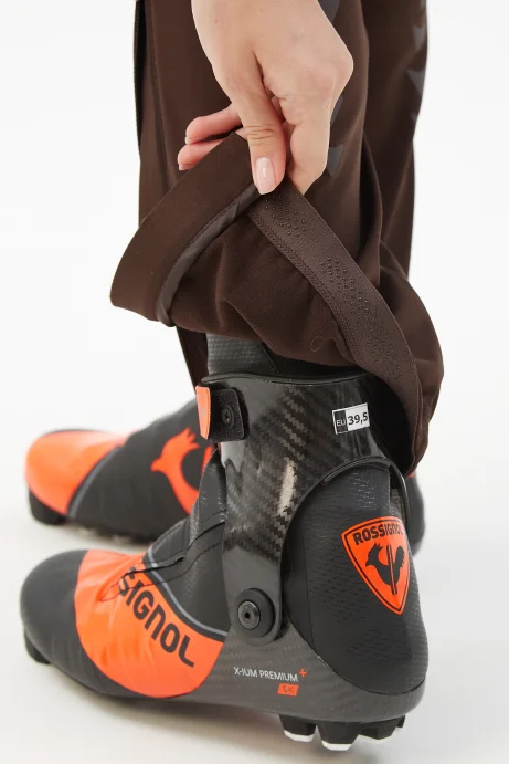 Брюки разминочные Bivium &quot;Баланс 2.0&quot; жен. бордовый_кофейный