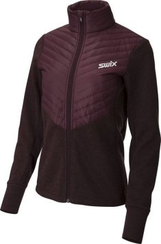 Куртка SWIX BLIZZARD Hybrid жен. 15266/94303 темный баклажан
