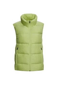 Жилет пуховой Bivium д/ жен. &quot;Unlim&quot; лаймовый