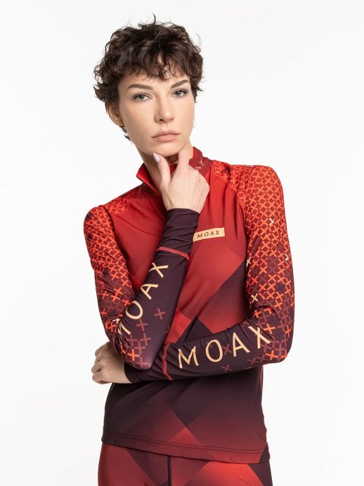 Комбинезон MOAX Sirius жен. MX214310/90000 красный