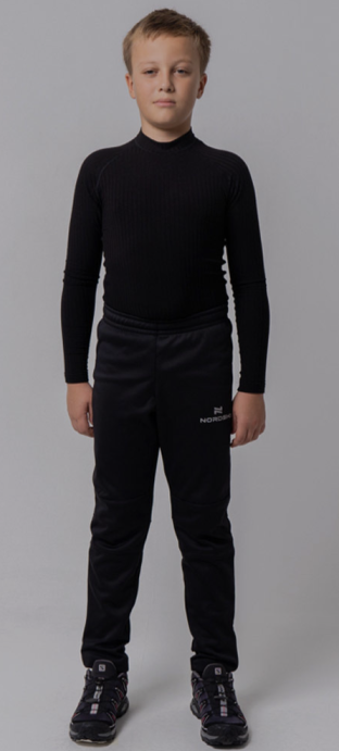 Брюки Nordski Jr. Base Black NSJ309100